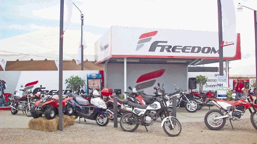 Freedom es una de las importantes compa&#x00F1;&#x00ED;as importadoras de motos y cuadraciclos que est&#x00E1; participando en la Expom&#x00F3;vil 2011. 