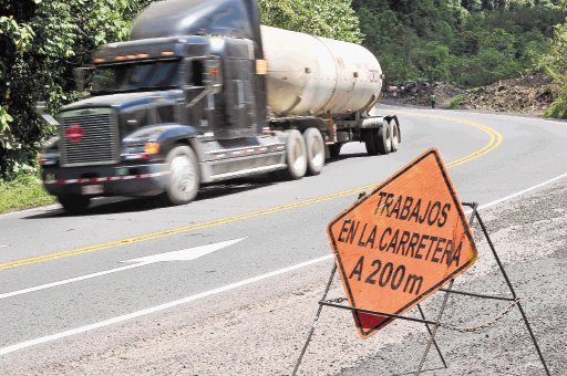 Los trabajos sobre la carretera ya concluyeron. Archivo.