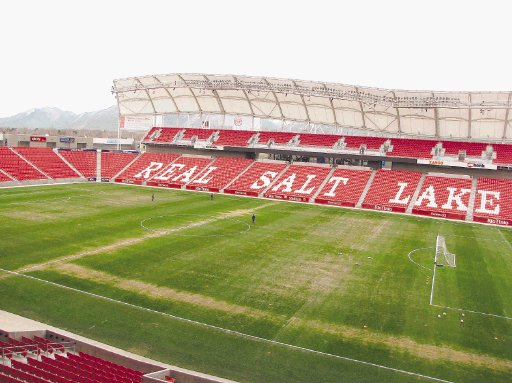   El estadio Rio Tinto, en Sandy, Utah, escenario del juego de hoy a las 8 p.m. entre el Real Salt Lake y el Deportivo Saprissa.