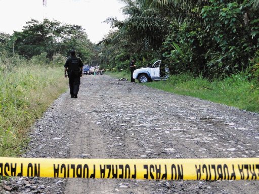 El suceso se dio anteayer a las 4:27p.m., en Colorado de Paso Canoas. Freddy Parrales.