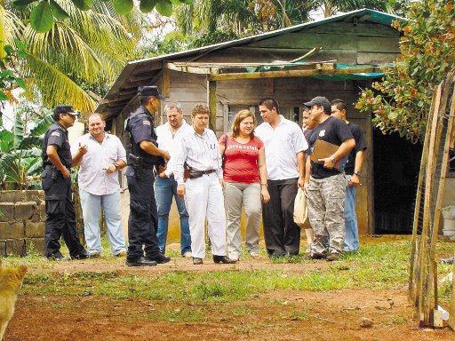 La casa de Narv&#x00E1;ez fue allanada ayer en horas de la ma&#x00F1;ana. Carlos Hern&#x00E1;ndez.