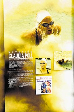 Claudia Poll y sus múltiples medallas de oro en el mundo forman  parte de la galería del deporte realizada por Al Día.