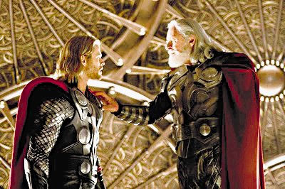 Cartelera de cine. Thor, película de acción.
