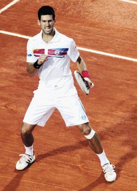  Roland Garros y sus tres mosqueteros. Novak Djokovic, 24 años, serbio. Lleva 37 triunfos seguidos, 2 títulos Grand Slam, ganó el Abierto de Australia (2008 y 2011), finalista US Open (2007 y 2010)