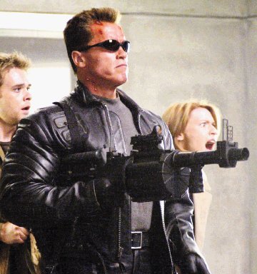La comidilla. Schwarzenegger.