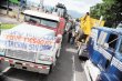  Arroceros lograron vender toda la cosecha. Los furgones, tractores, chapulines y &#x201C;pickups&#x201D; que obstru&#x00ED;an el paso en Zapote se retiraron ayer cerca de las 10 a.m. Archivo.