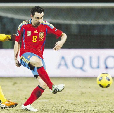  Xavi: un crack  menos  No vendr&#x00ED;a a jugar al estadio Nacional