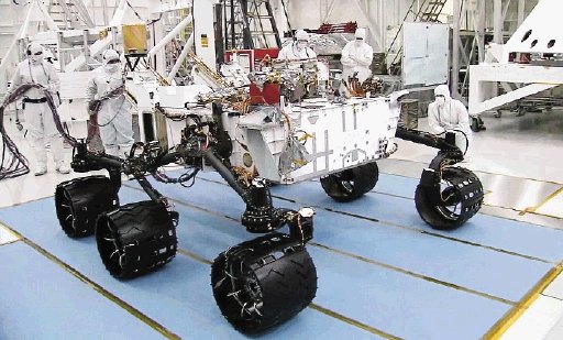    Curiosity buscar&#x00E1; se&#x00F1;ales  de vida en Marte  A veh&#x00ED;culo robotizado le esperan nueve meses de viaje