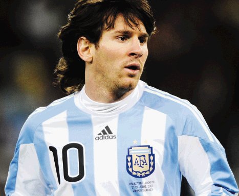 Mundial: Messi dice que no es el salvador de Argentina. Liones Messi. Archivo.