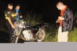  Carro golpea moto y mata al acompa&#x00F1;ante . La motocicleta fue recogida por el OIJ. Edgar Chinchilla.