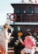 Hacen turismo en barco de Al Capone. El barco de Al Capone es el favorito de los turistas. AFP.