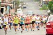 A correr.... Con ansias. Cientos de atletas participaron en la décima carrera CUN Limón, que constaba de 10,7 k.m. La salida fue a las 2 p.m. en el centro universitario. Mario Castillo.