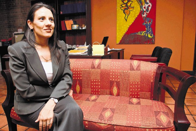  “Como mujer tenía derecho a defenderme”. Bolaños asumió el cargo en el gobierno de Oscar Arias. Archivo.