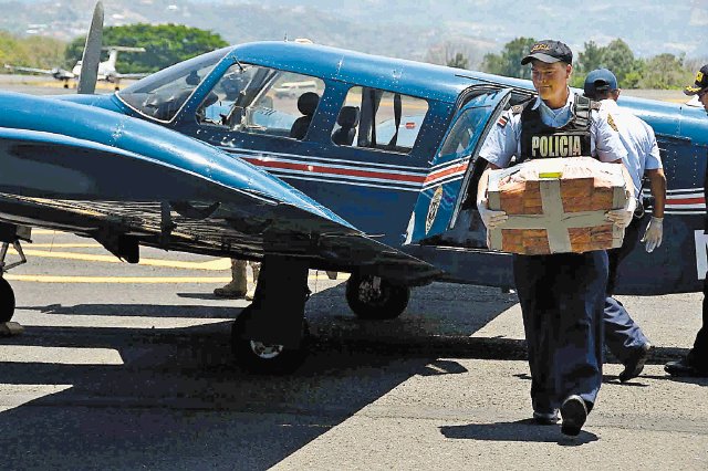  Chapín pasará 7 años en prisión. La droga fue enviada a Base Dos, Alajuela. S. Vásquez.