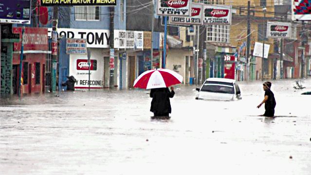 Guatemala con 600 afectados por lluvias. El fuerte invierno se mantendrá hasta octubre. Internet.