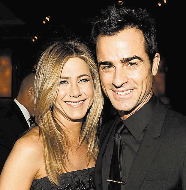 Sencillo. Jennifer Aniston y Justin Theroux.