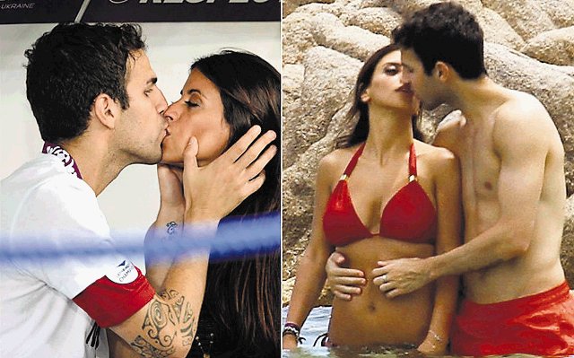  Compraron su nidito. Cesc y su novia Daniella Semaan.