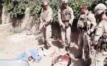  Marines en escándalo Indignación por video en que orinan sobre cadáveres de talibanes