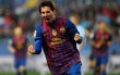 Triplete de Messi en goleada del Barcelona ante el Málaga. Lionel Messi. AFP