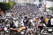  Motorizados aplazan protestas. En el 2011, los motociclistas protestaron contra un alza en el seguro obligatorio. Archivo.