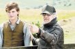 Steven Spielberg. El director Steven Spielberg y la estrella Jeremy Irvine, en el filme “Caballo de Guerra”.
