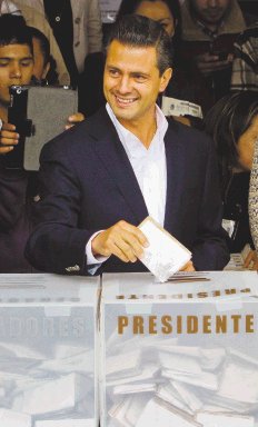  El PRI de nuevo al mando Enrique Peña es el nuevo presidente de México