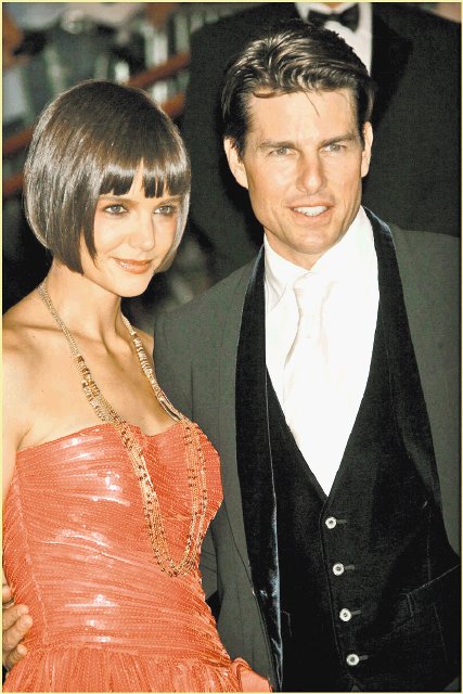Tom Cruise y Katie Holmes negocian su divorcio. Katie Holmes y Tom Cruise