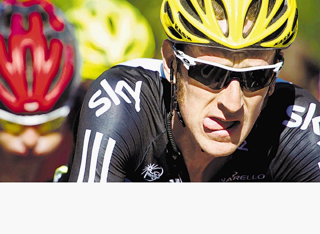 Bradley Wiggins nuevo líder Tour de Francia. El británico Bradley Wiggins logró el tercer lugar en la Vuelta a España en el 2011.AP