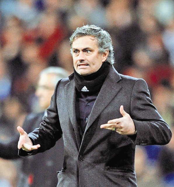  “Sos una cerda de mier...”. Genio y figura hasta la sepultura. Una vez más, el técnico portugués José Mourinho se ve envuelto en la polémica. Archivo.