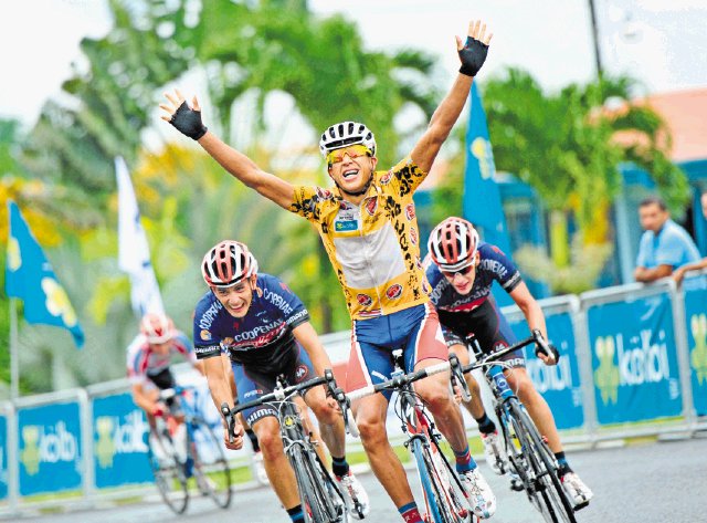  Mudarra es el  rey. Es el tercer título para el ciclista del BCR Pizza Hut, tras coronarse campeón de ruta en categoría élite y Sub-23. Meylin Aguilera.