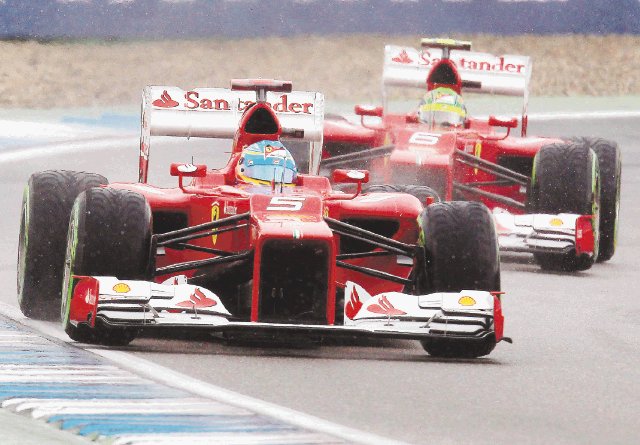 Fernando Alonso saldrá en la “pole” en Alemania. Podría aumentar ventaja.