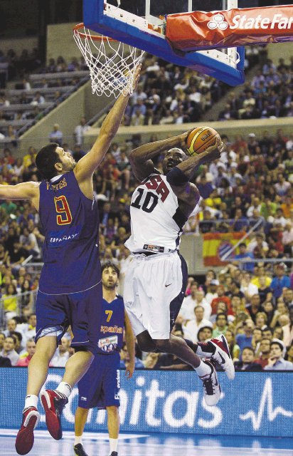  “Londres será más duro”. Kobe Bryant demostró una vez más un gran nivel y junto al resto del equipo fue muy superior a España.EFE