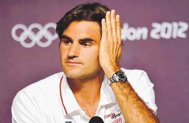  Federer niega retiro. Federer disputa sus cuartos Juegos Olímpicos.AFP.