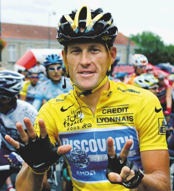  Lance Armstrong pide evidencias. Siete son los títulos del Tour de Francia que Lance perdería.AFP.