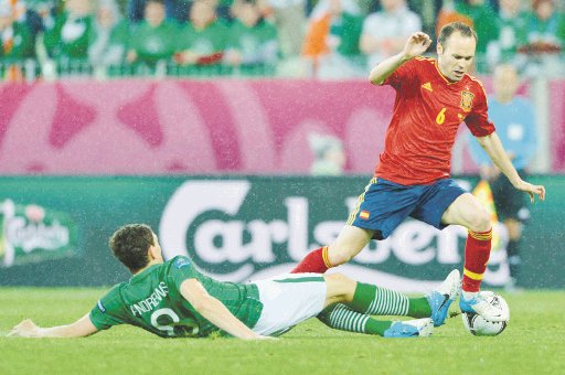 El pulso en la Euro 2012. 