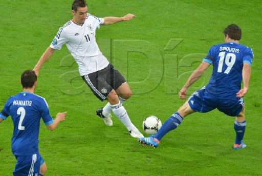 Euro: Alemania quiebra a Grecia y pasa a semifinales. 
