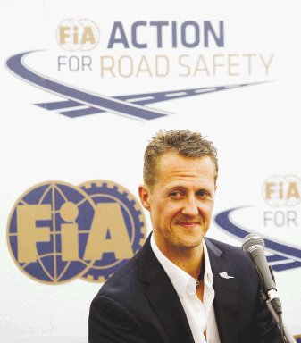 Schumacher se unió a campaña. Michael Schumacher.AFP.
