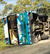  Cinco muertos en accidente. El ómnibus se volcó en el centro de Cuba. Foto ilustrativa.