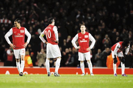  Arsenal quedó a las puertas del milagro En la Liga de Campeones