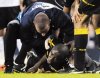  Jugador del Bolton en estado crítico. Muamba sufrió un ataque en el terreno de juego.AFP.