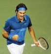  Federer ante Isner en la final. Tras esperar que la lluvia cesara en California, Roger Federer le pasó por encima a “Rafa” Nadal 6-3 y 6-4 en la semifinal.EFE.