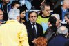  Eurocopa bajo alerta. El francés Michel Platini, máximo jerarca de la UEFA, no se ha pronunciado al respecto sobre el tema.AFP.