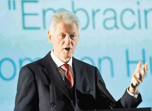  Clinton alaba riqueza ambiental del país Ayer en Foro de Sostenibilidad y Felicidad