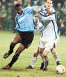  Chope: “Sentí como si estuviera ahí”. Paulo Wanchope llegó al Manchester City en el 2000 y se mantuvo en el club hasta la temporada 2004.Archivo.