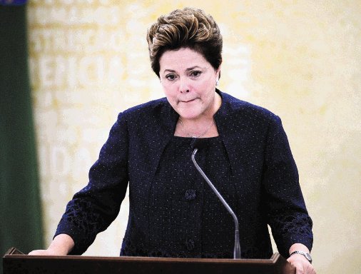 Indemnizacion para Rousseff. Dilma Rousseff. AFP.