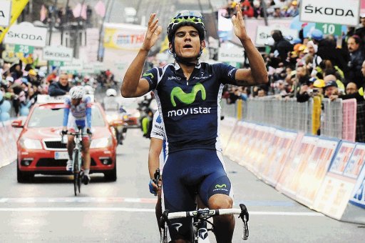  Andrey... te consagraste como GRANDE Ganó la 14° etapa del Giro