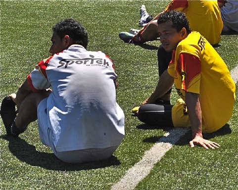 Bismar Acosta y Esteban Sirias, confirmados con Belén Bridgestone. Sirias estará dos torneos cortos. Cortesía Belén FC.
