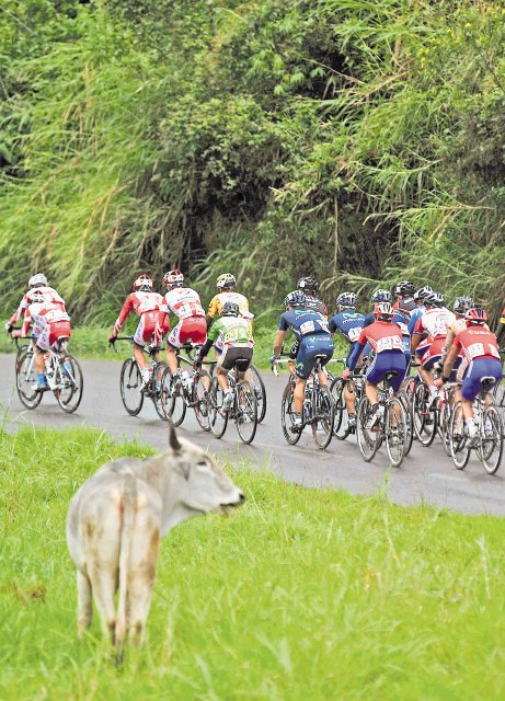  Se estrenarán cuatro etapas. Este año la Vuelta a Costa Rica no hará la etapa de Cartago a Pérez Zeledón. Ahora irán por La Costanera.Archivo.