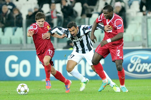 4-0. El Juventus apabulla al Nordsjaelland. 