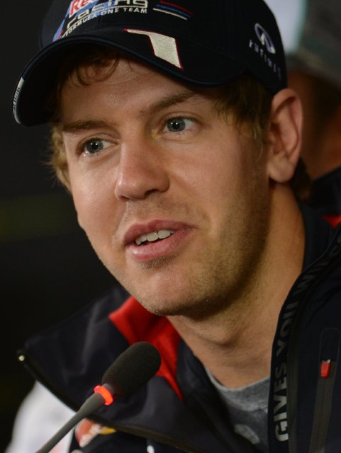 Vettel y Alonso se enfrentan en EEUU. Sebastian Vettel. AFP.